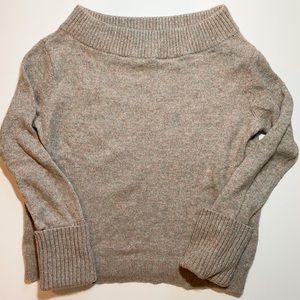 Club Monaco Off the Shoulder Wool Sweater